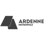 logo ardenne metropole Pixel maquette 3D pixel 4d gris-min