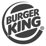 logo burger king Pixel maquette 3D pixel 4d gris-min