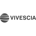 logo vivescia Pixel maquette 3D pixel 4d gris-min